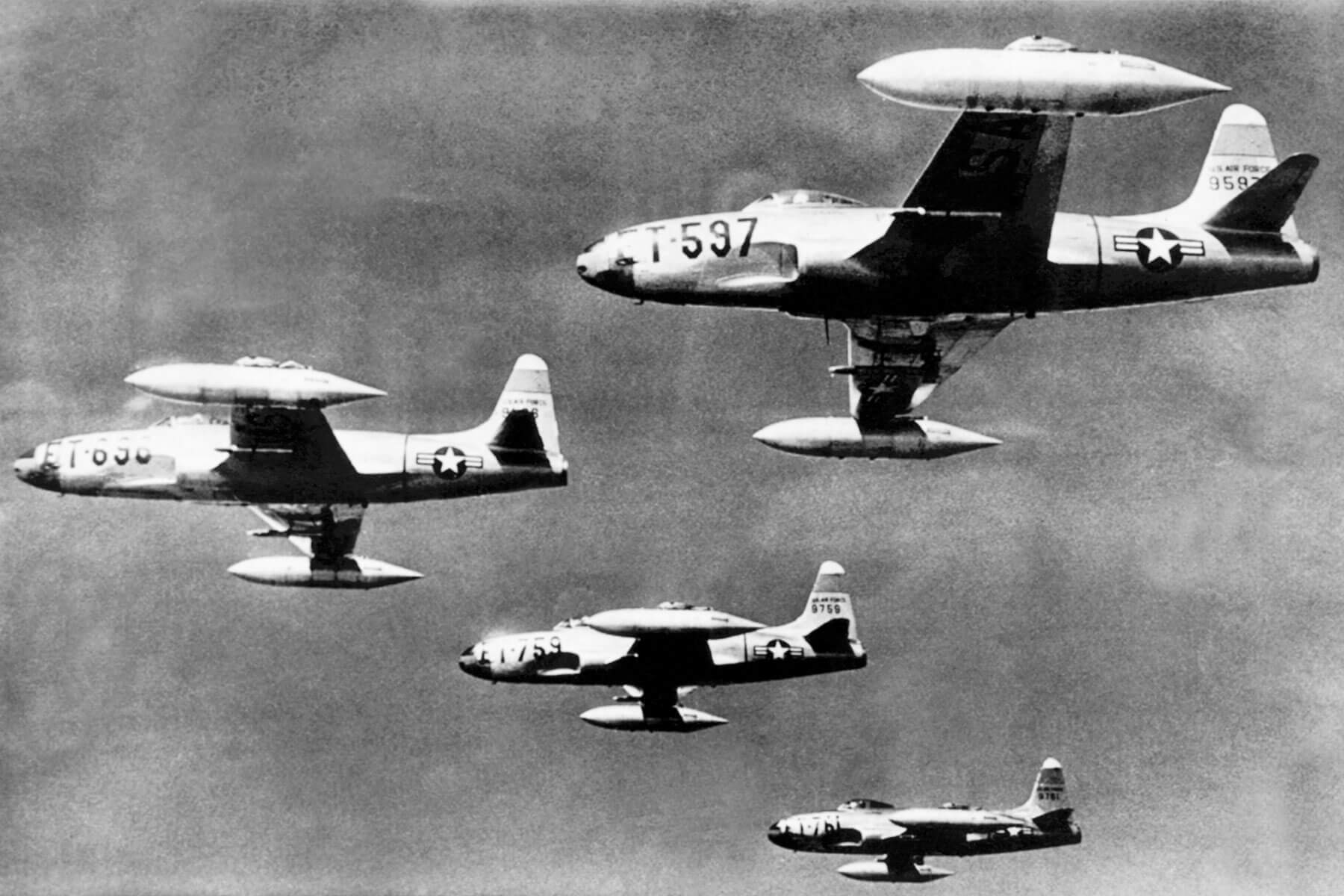 The First Jet-to-Jet Duel