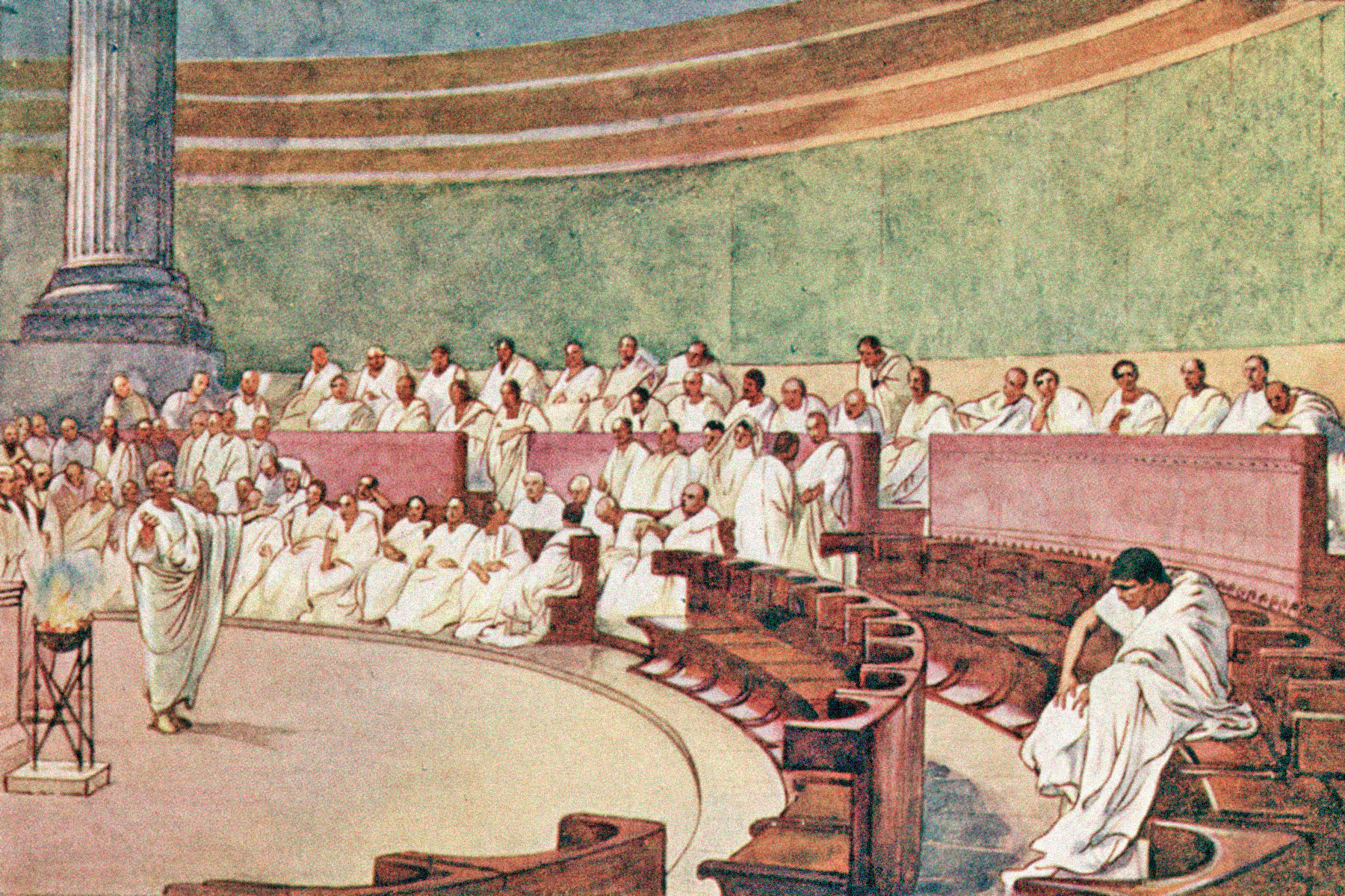 Myth: Togas Were Always White, and They Were Worn by Everyone