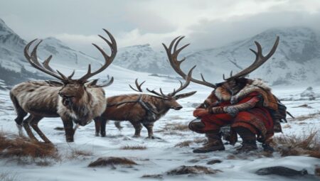 Semi-Nomadic Sami Reindeer Herders: Culture, Migration & Traditions