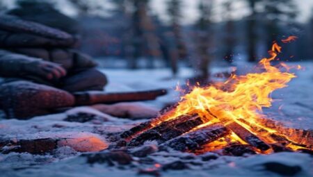 Sami Fire Making Techniques in Winter – SEO