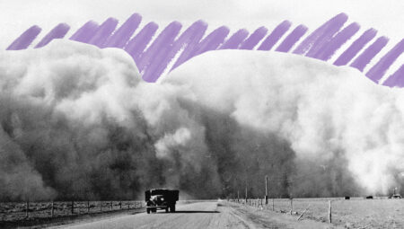Dust Bowl storms caused red snow in Boston.