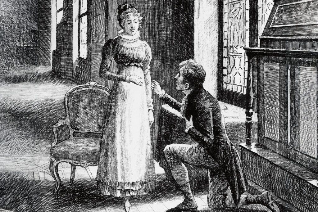 The Courtship Side of Kneeling